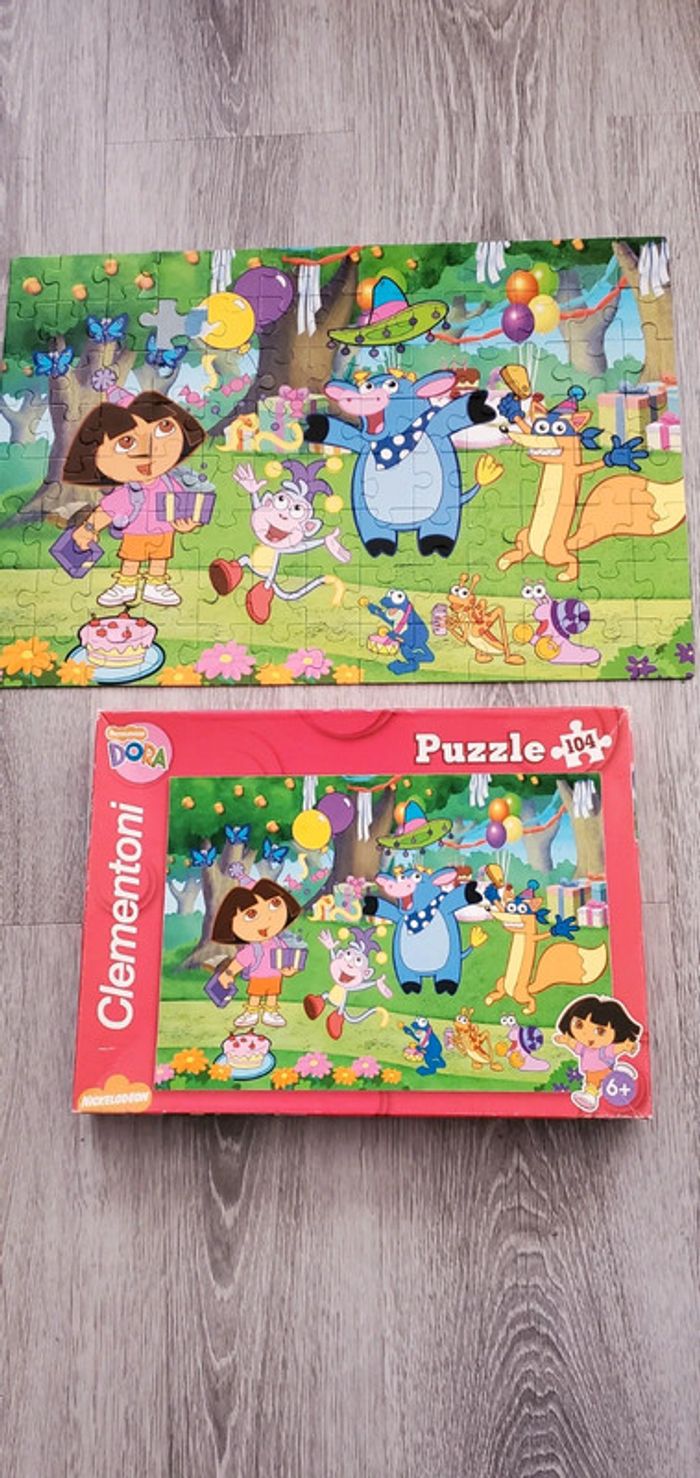 Puzzles Dora dès 6 ans clemontoni