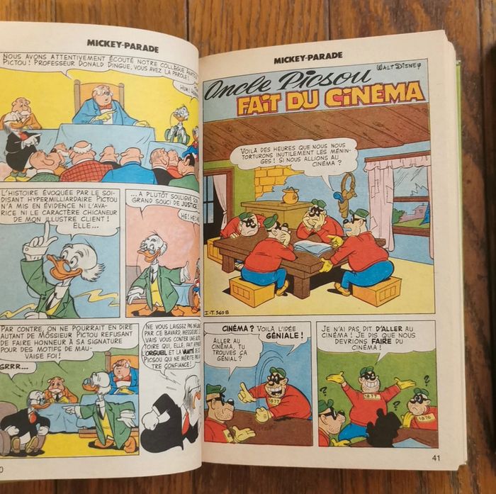 Lot anciens mickey parade début années 80 vintage - photo numéro 13