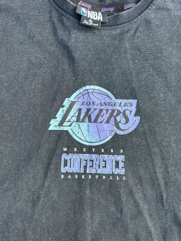 T shirt laykers NBA S - photo numéro 2