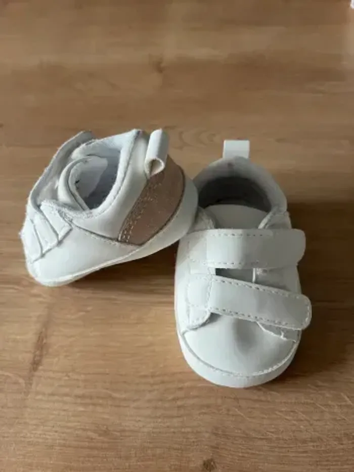Lot 2 paires de chaussons 0-3 mois - photo numéro 3