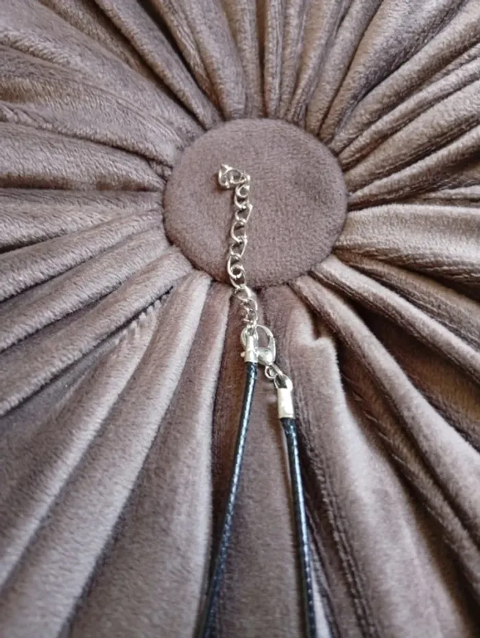 Sodalite collier en pierres naturelles Lithothérapie méditation - photo numéro 3