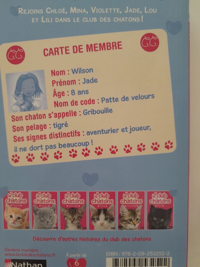 Lot 4 livres le club des chatons - photo numéro 5