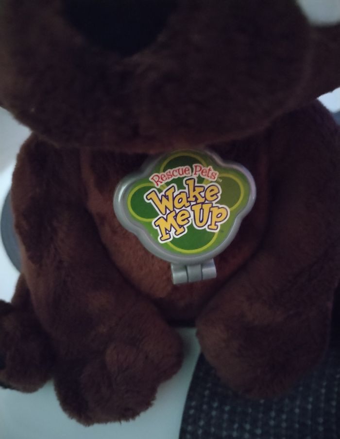 Jouet Peluche électronique "Rescue Pets Wake Me Up" marque VTech en très bon état - photo numéro 2