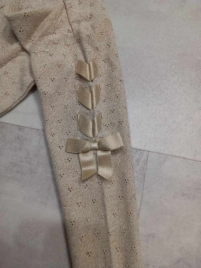 Gilet doré fille 3 ans - photo numéro 3