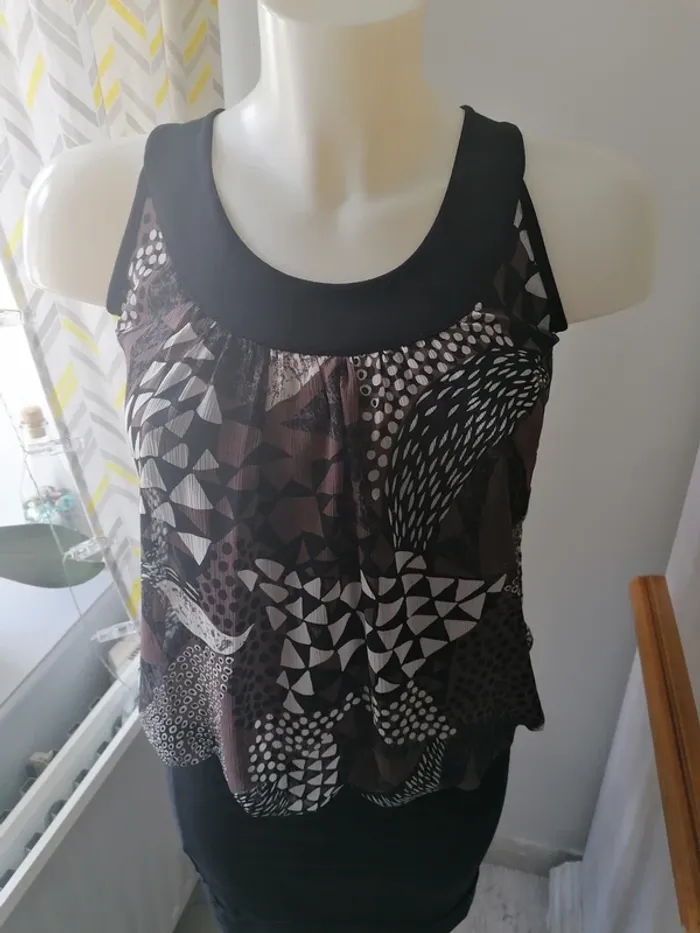 Blouse sans manches 38