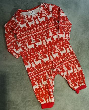 Combinaison de Noël 3 mois