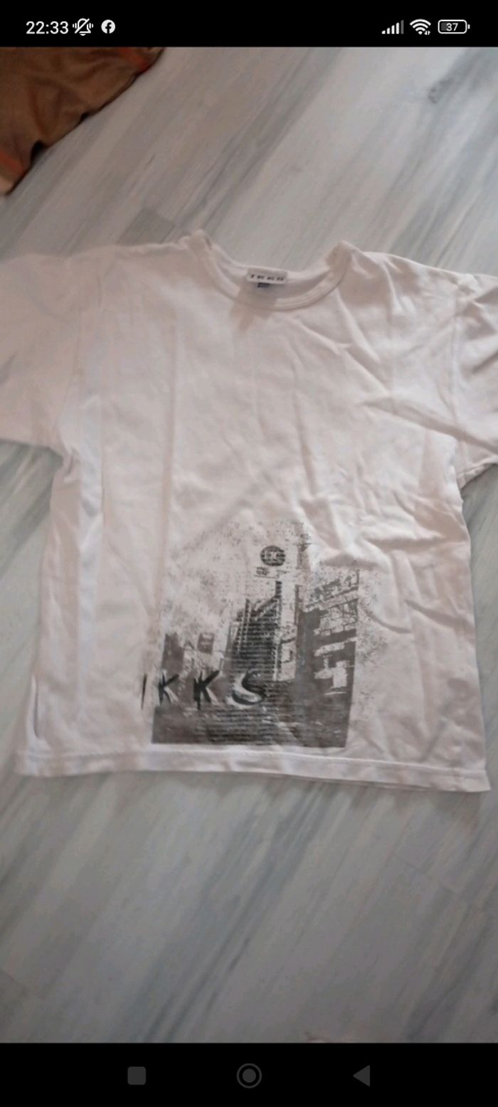 T-shirt IKKS garçon 10 ans