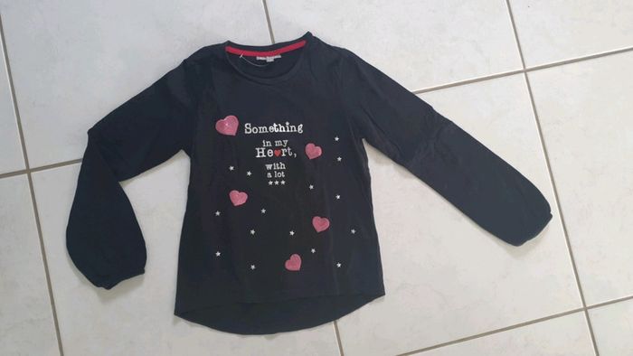 T-shirt ML fille 10 ans Neuf U13 - photo numéro 2