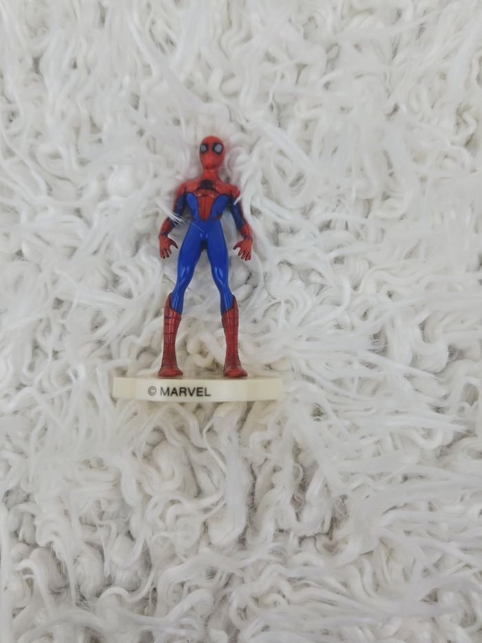 Lot de 3 figurines topper Cake Spiderman Captain América marque Marvel 🎅 - photo numéro 5