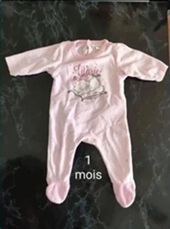 Pyjama marie doux 1 mois