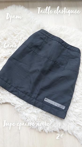 Jupe noire 6 ans