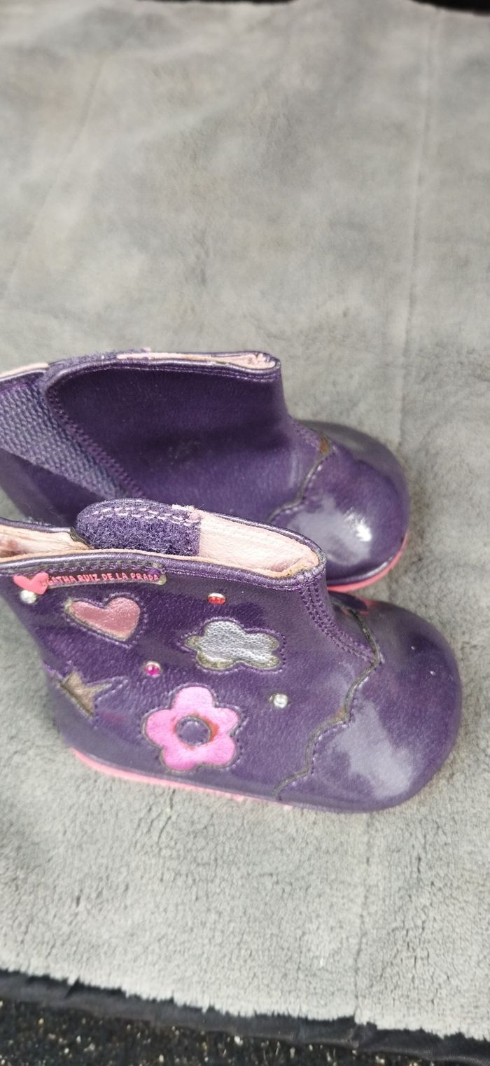 Bottines vernies