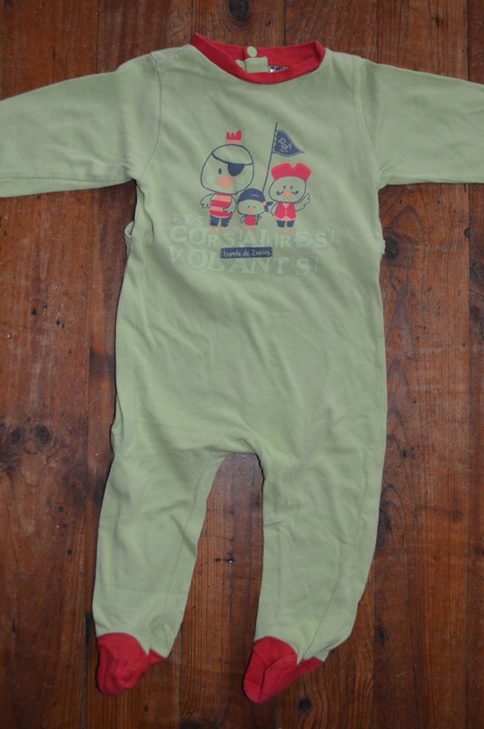 Pyjama fin 9 mois pirates