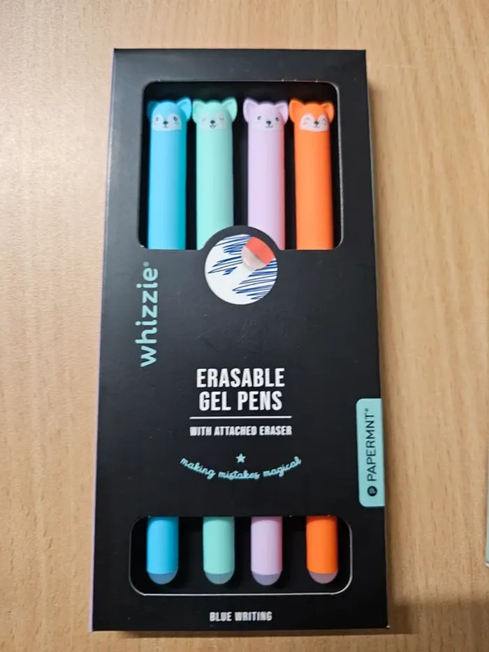 Lots de stylos effaçables en gel - photo numéro 4