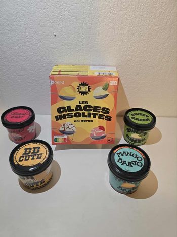 Glaces insolites Joyca