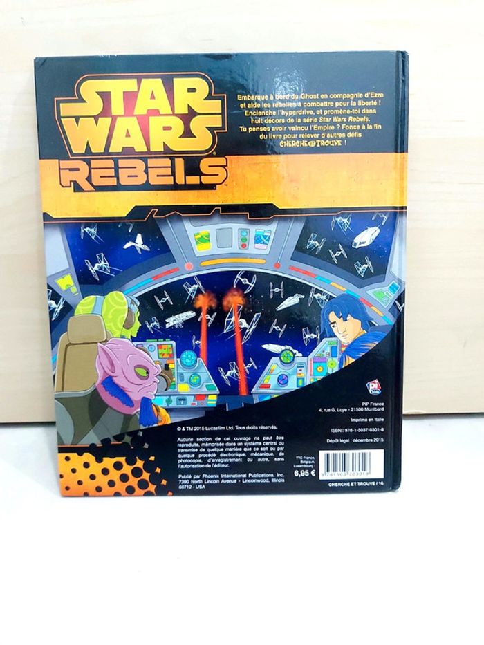 📚 Livre jeux : Cherche et Trouve Star Wars Rebels - photo numéro 2