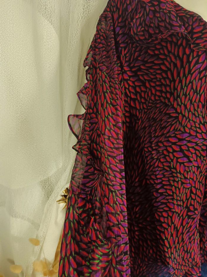 Ba&sh | Blouse à volant | t.2 - photo numéro 3