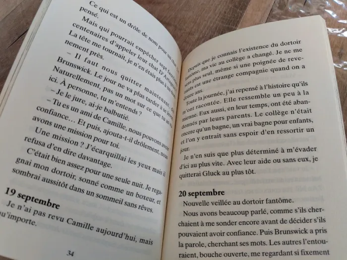 Livre jeunesse le collège fantôme - photo numéro 3