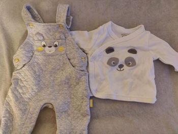 Lot de 69 vêtements 1 mois