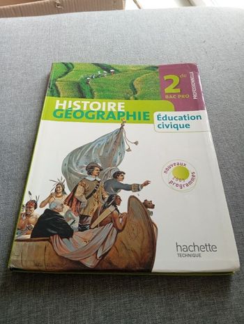 Manuel 2nd Bac pro histoire géographie EC