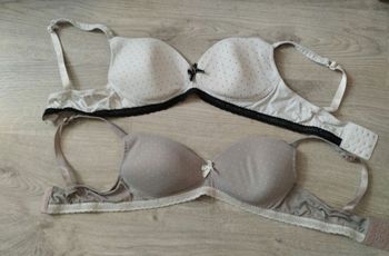 Lot 2 soutiens gorge allaitement Taille 90C