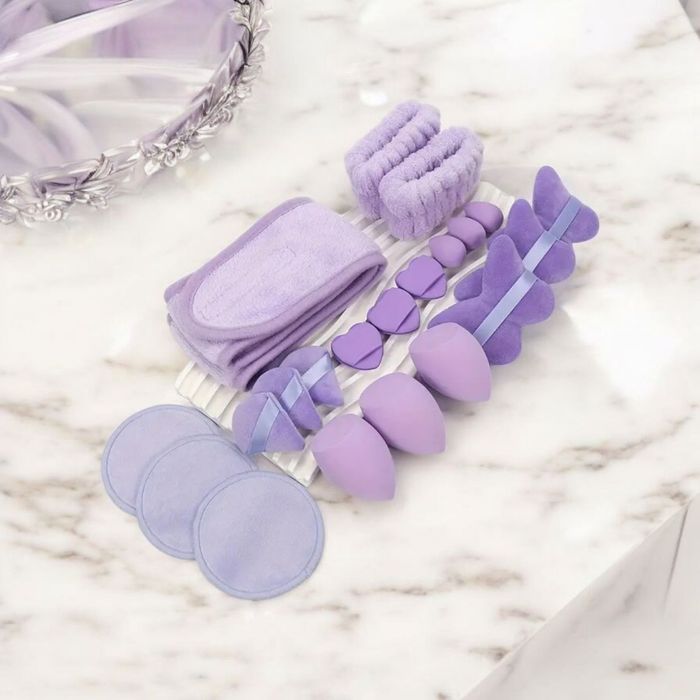 éponge à maquillageviole - photo numéro 3