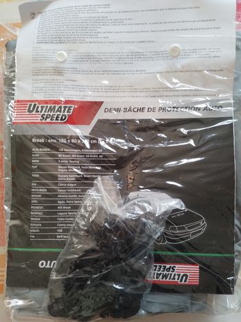 Demi bache pour auto