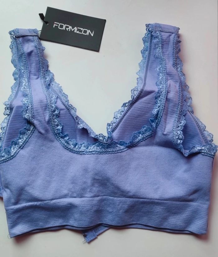 Soutien-gorge Brassière de sport Lila taille S - photo numéro 2