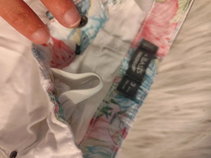 Pantacourt blanc - photo numéro 2