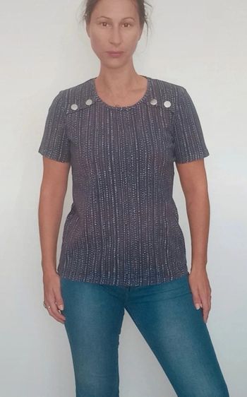 T-shirt casual multicolore Damart taille 40