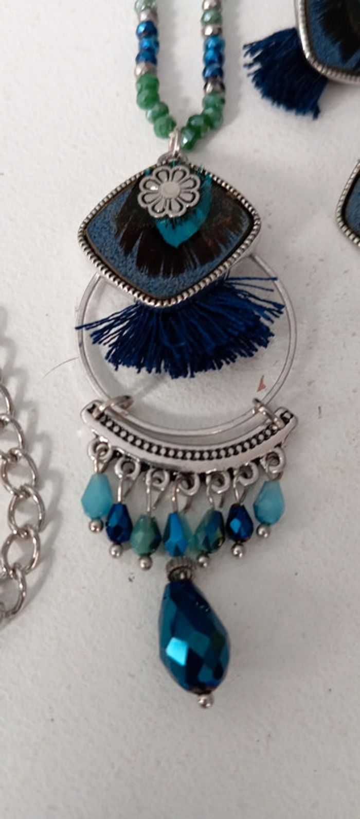 Parure breal collier + boucles d'oreilles - photo numéro 8