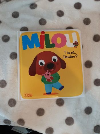 Livre Milou : tu es où doudou?