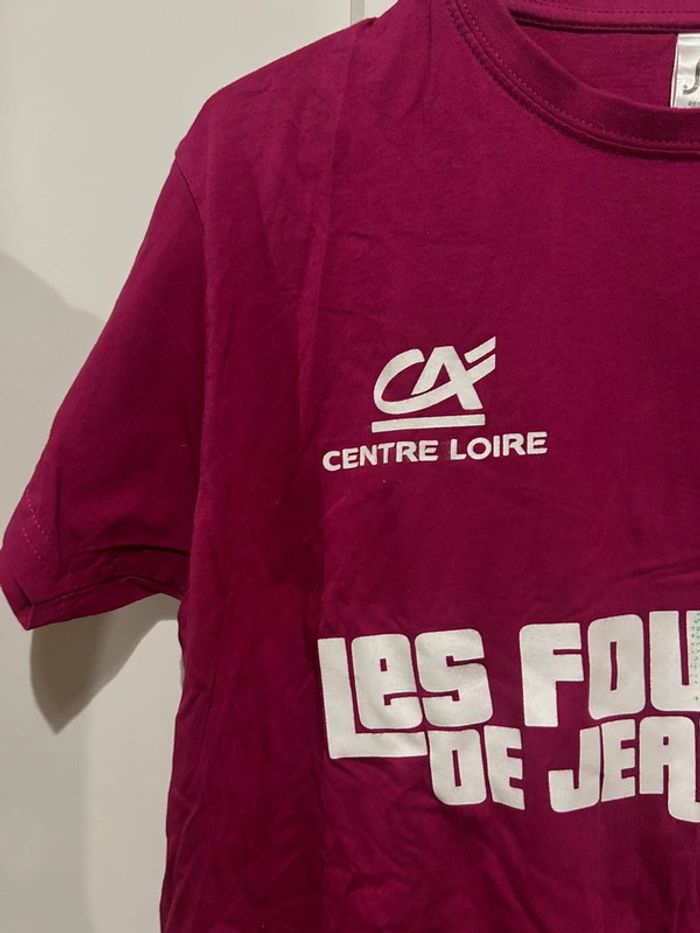 642 – t-shirt bordeau course Les Foulées de Jeanne - photo numéro 4