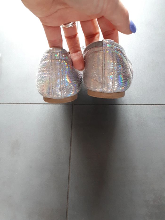 Ballerines paillettées état neuf Liberto 37 - photo numéro 4