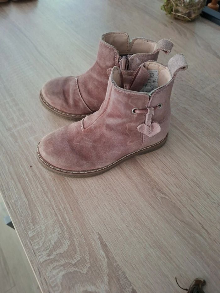 Bottines rose vertbaudet 25 - photo numéro 4