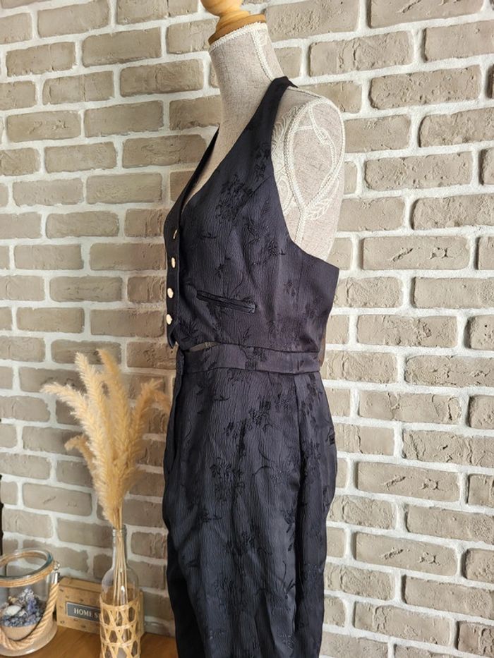 Magnifique combinaison dos nu noire Zara - Neuve avec étiquette - photo numéro 14