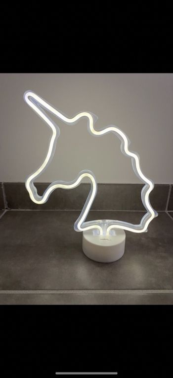 Lampe décoration led Licorne