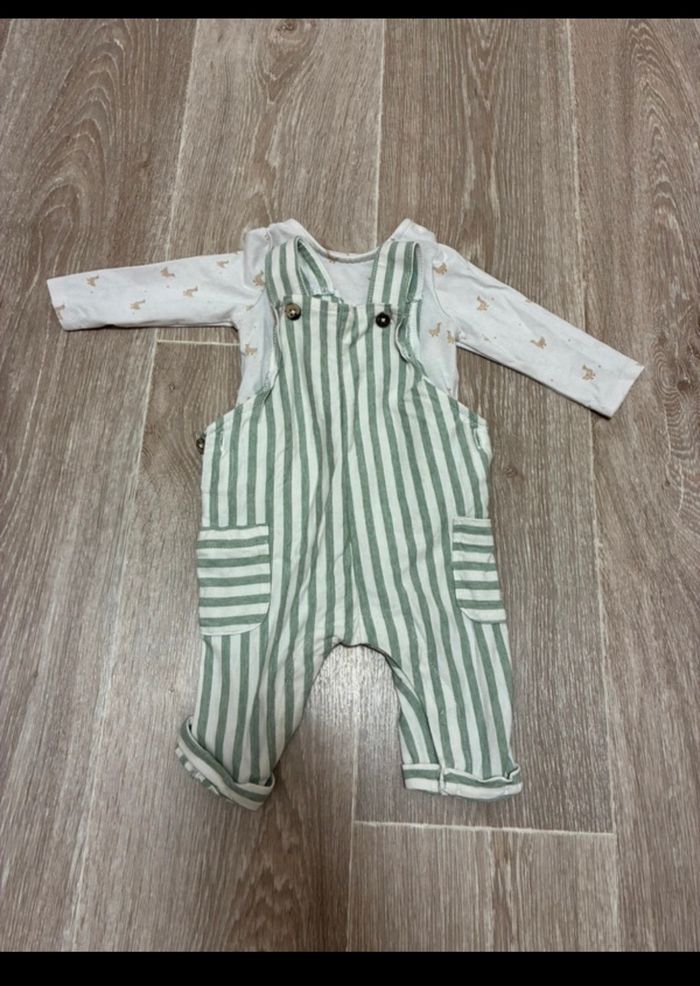Lot de 2 salopettes bébé - photo numéro 2