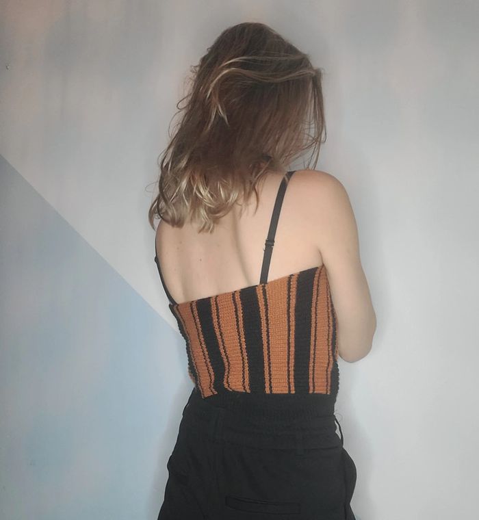 Haut tricoté taille 34/36 - photo numéro 3