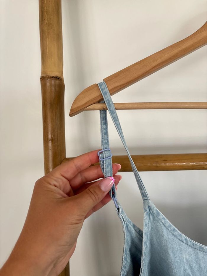 Robe bleu effet jean Asos taille M/38 - photo numéro 4