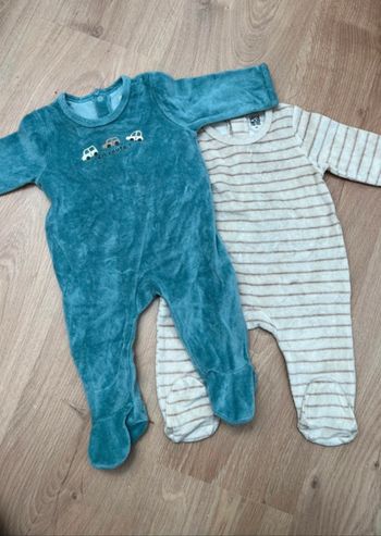 Lot de 2 pyjamas 3M