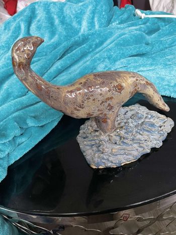 Grande Figurine Vintage de Paon en Pierre Produit Rare !