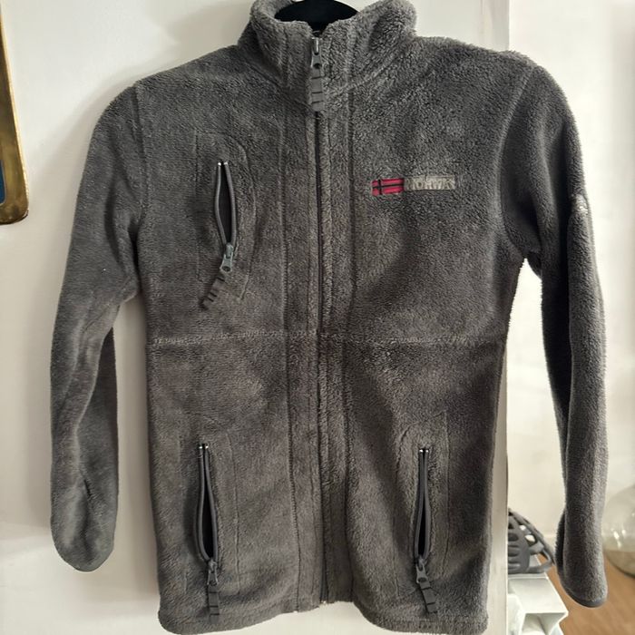 Veste grise chaude