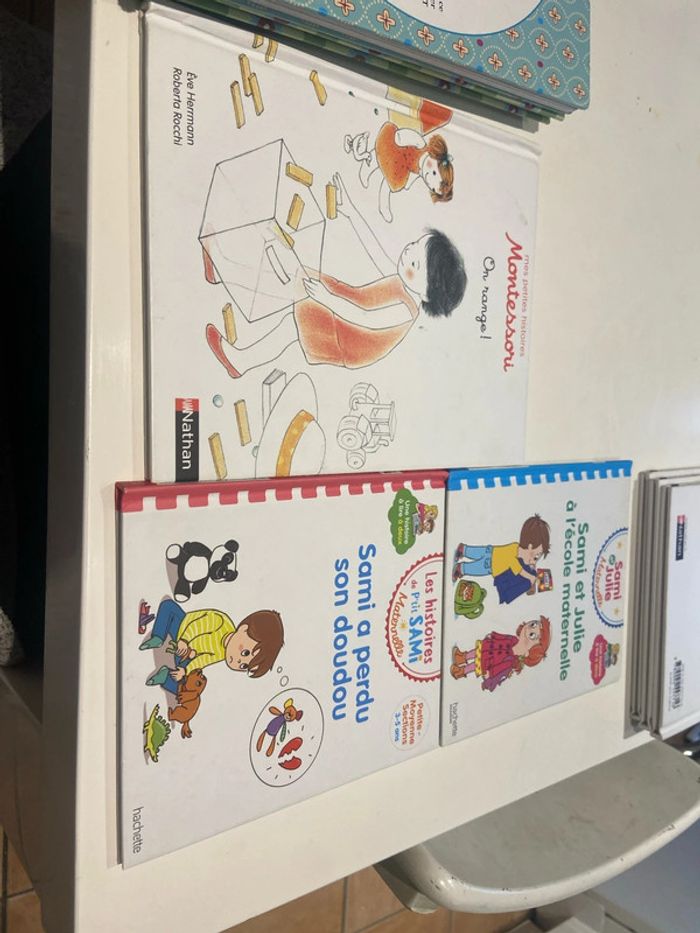Lot de 3 livres maternelle