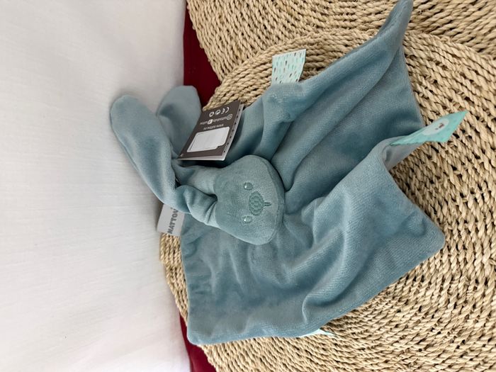 DOUDOU PLAT CARRE NATTOU LAPIN LAPIDOU - photo numéro 4