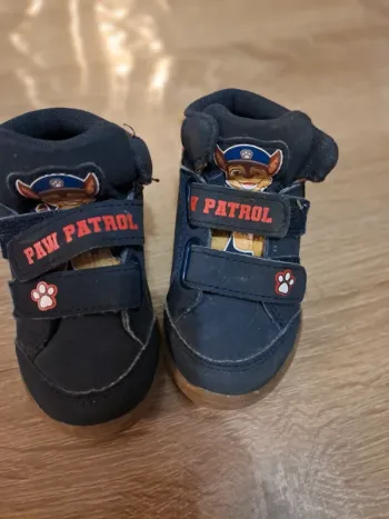 Chaussures Pat Patrouille bleu marine taille 21