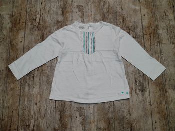 Joli t-shirt manches longues fille taille 3 ans