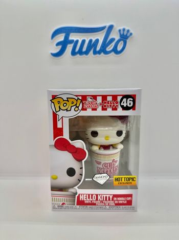 Funko Pop Hello Kitty In Noodle Cup 46 Hot Topic 🇺🇸