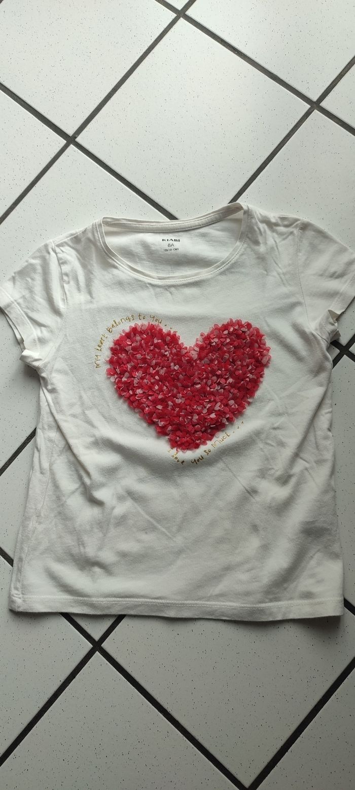 T shirt 8 ans Kiabi