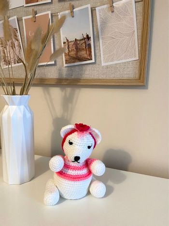 Peluche ourson crochet